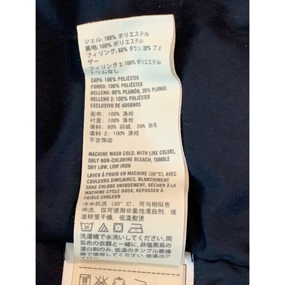 Abercrombie & Fitch Womens Pink Puffer Vest Sz XS Stand Collar Two -Way Zip Snap - Picture 13 of 13